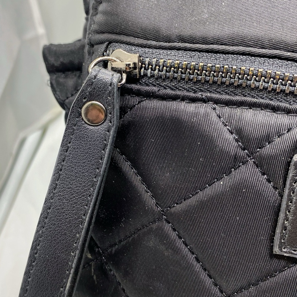 Limelife By Alcone Quilted Black Backpack Designer View 3